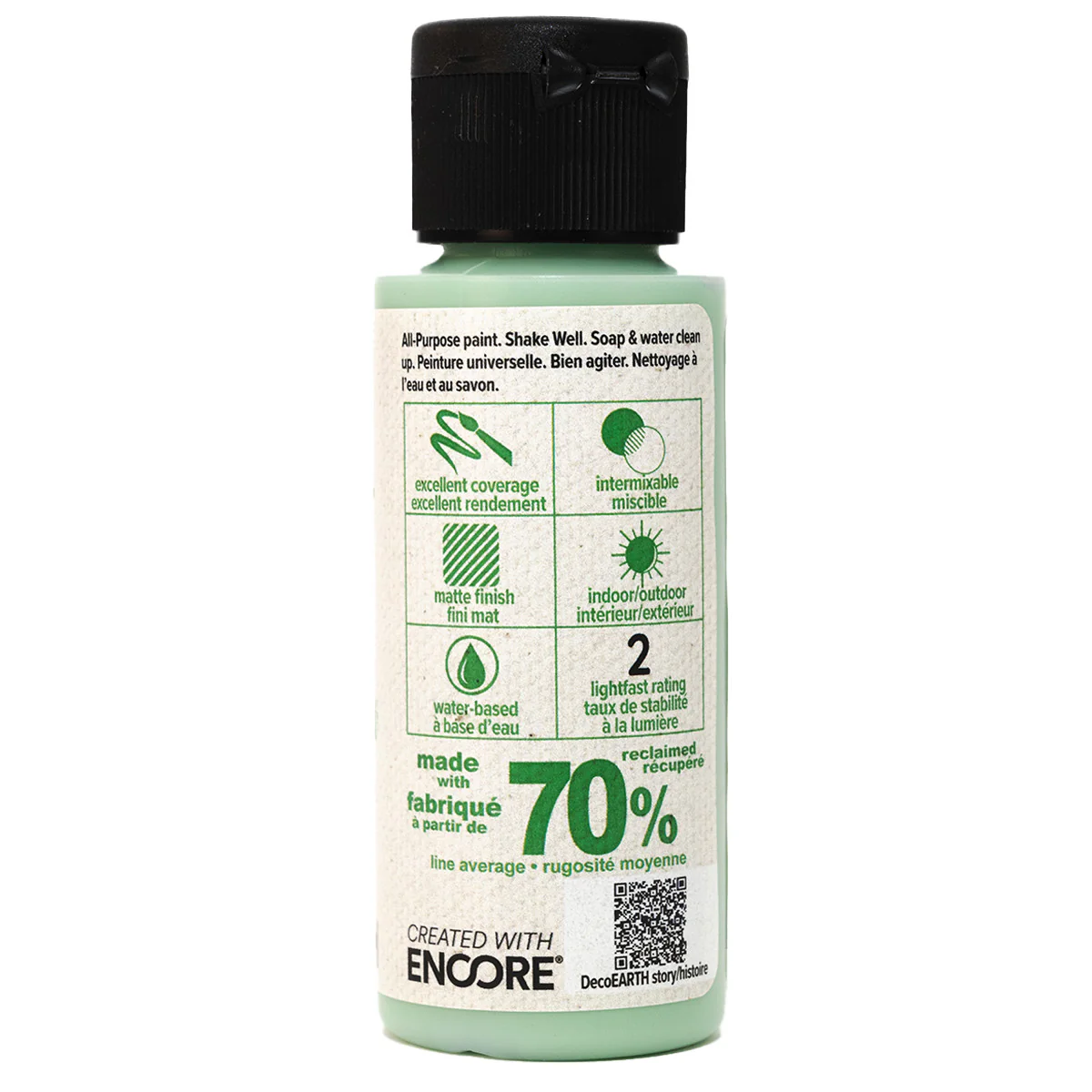 DecoEARTH Ocean Blue Reclaimed Acrylic Paint Set - Image 20
