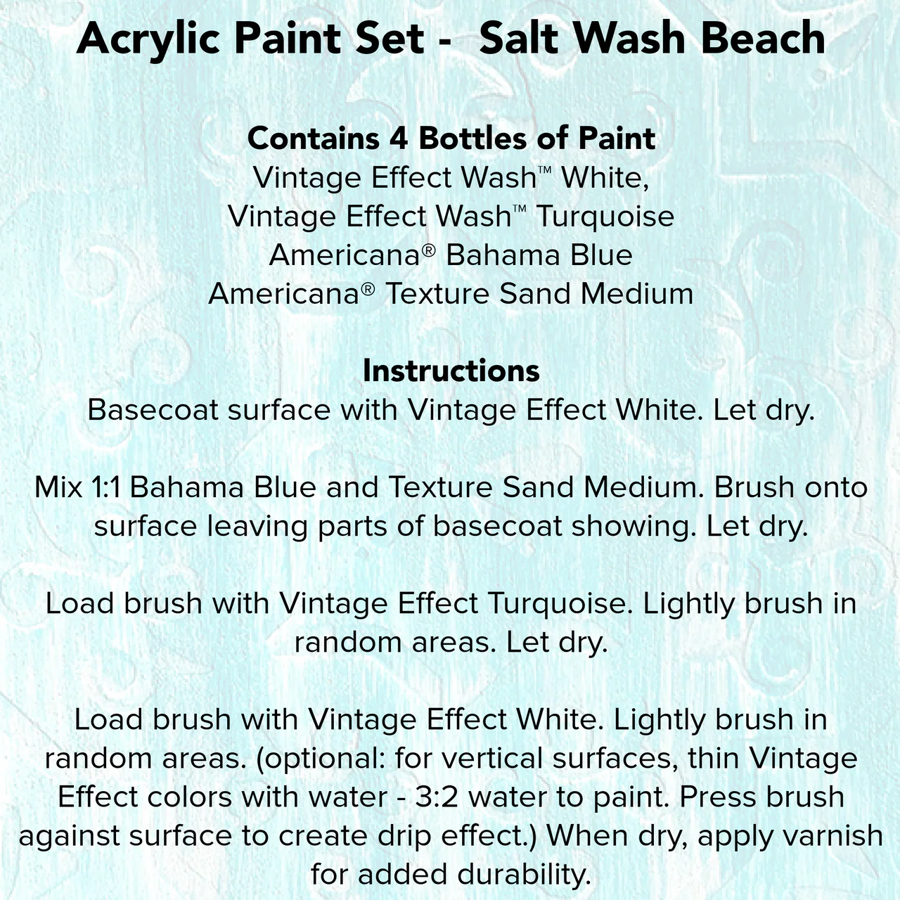 Designer Finishes DIY  Sets - Image 9