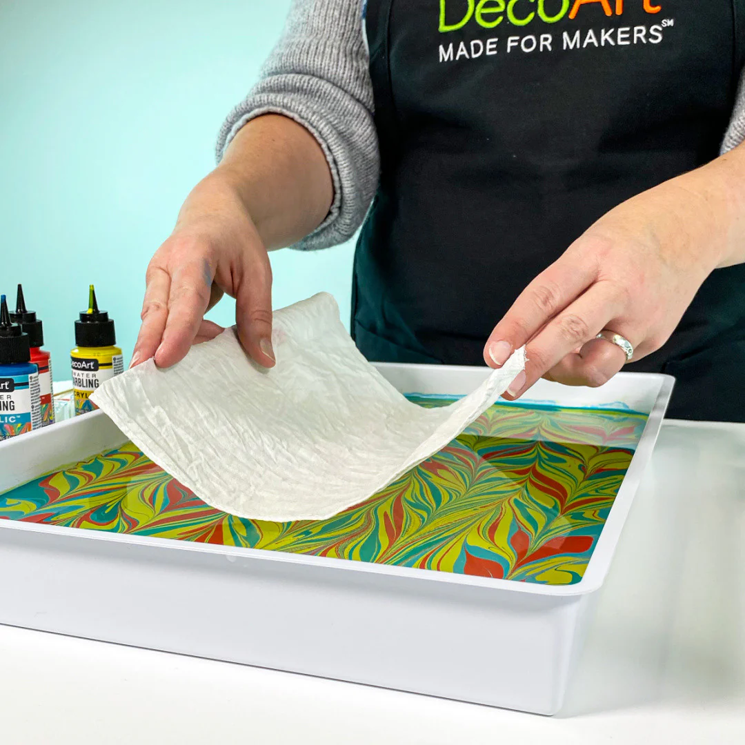 Water Marbling Fabric and Object Surface Prep - Image 3